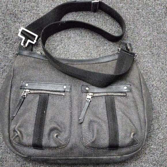 Gucci Handbags - Gucci Denim Crossbody Messenger Bag